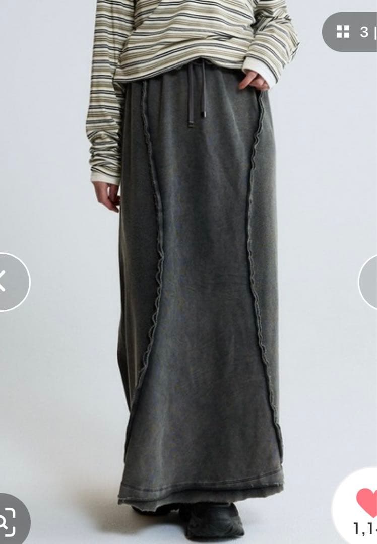 新品 JEANASIS ロングスカート