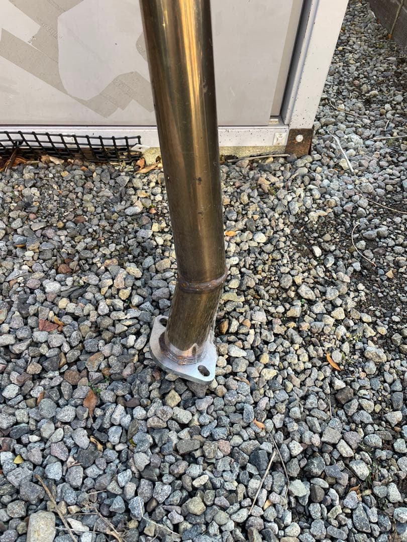 17クラウン　底上げストレート中間パイプ