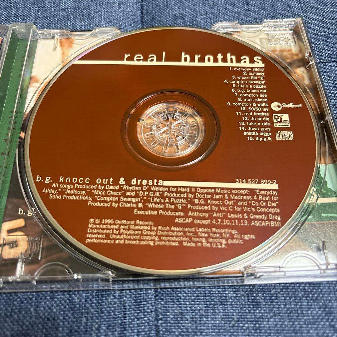 洋楽 b.g. knocc out & dresta / real brothas