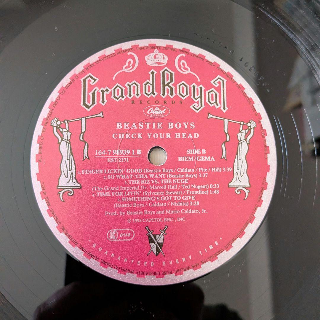 Beastie Boys Check Your Head 2LP US盤