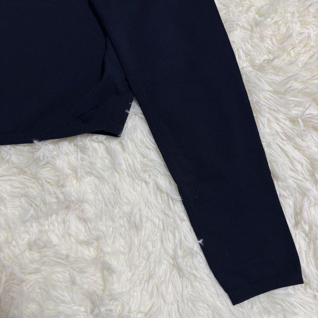 【新品未使用】S MAX MARA カーディガン クルーネック ネイビー M