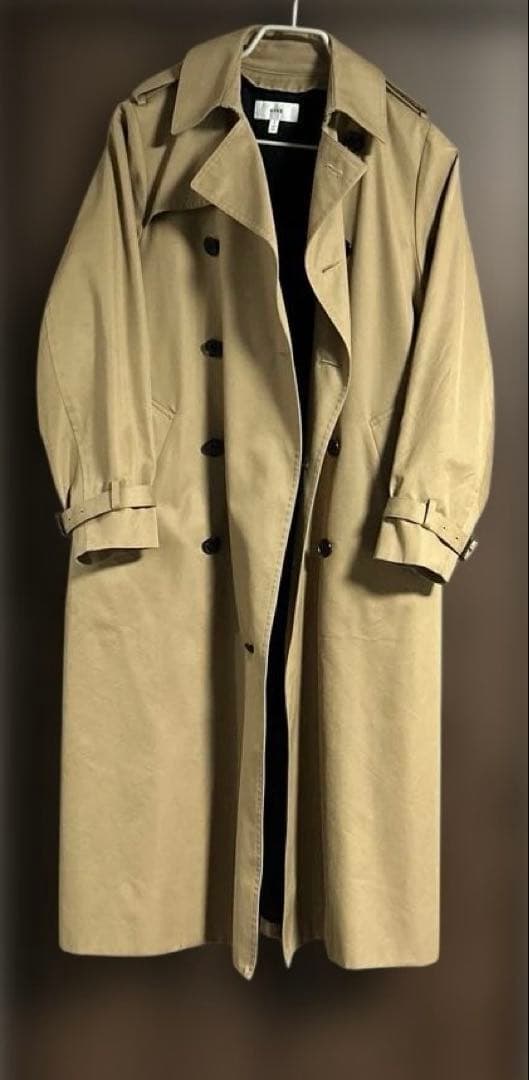 【美品】HYKE/ハイク　トレンチコート レギュラー フィット 3