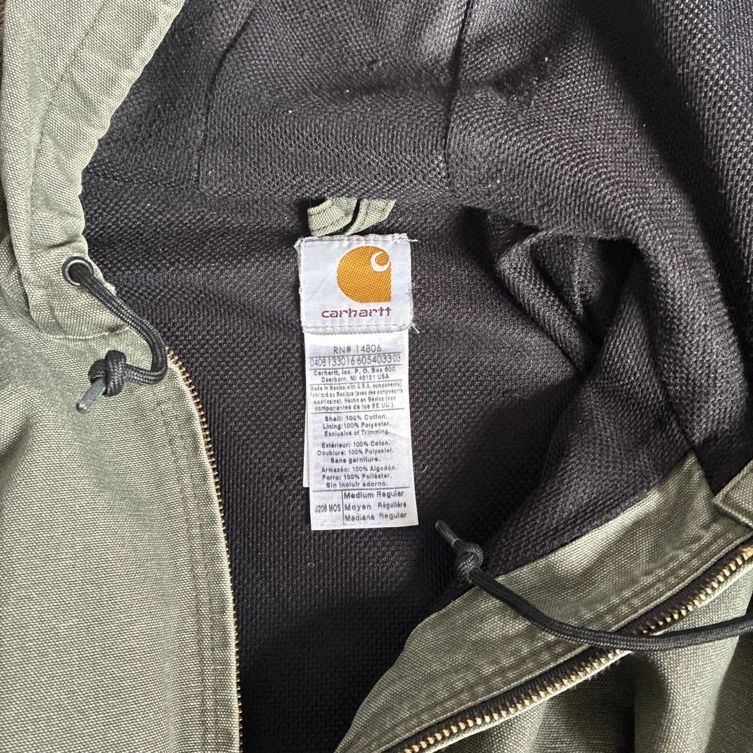 カーハートアクティブジャケット モスグリーン carhartt