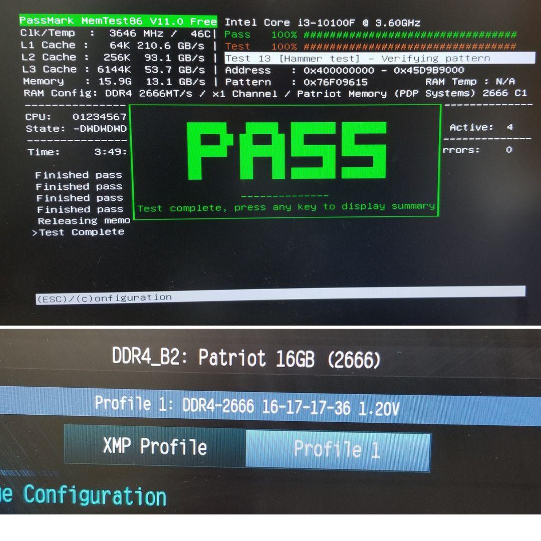Patriot Viper DDR4 16GB (2666MHz) メモリ
