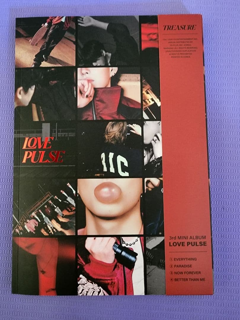 TREASURE LOVE PULSE セット 3枚 CD アルバム