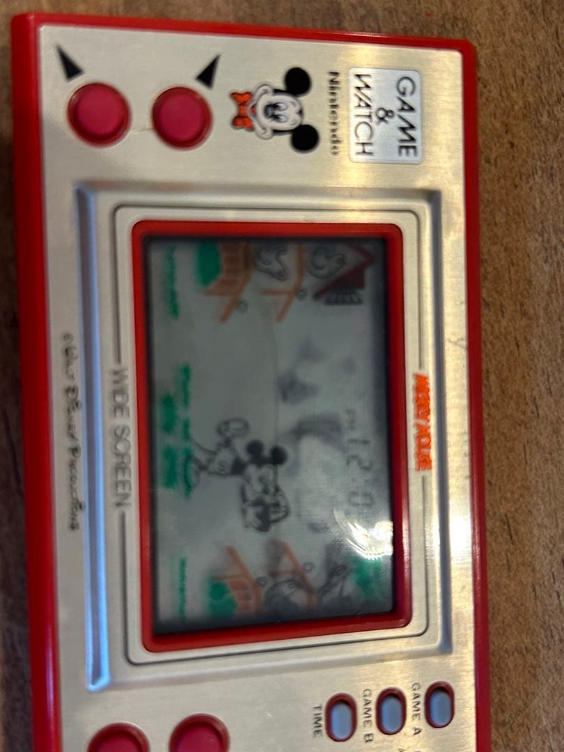希少品 通電確認済　ゲーム＆ウォッチ ミッキーマウス 任天堂