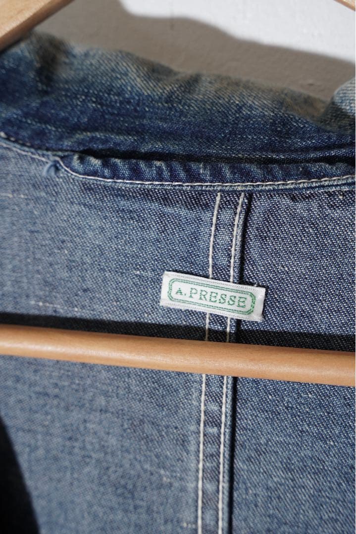 A.PRESSE “DENIM COVERALL”