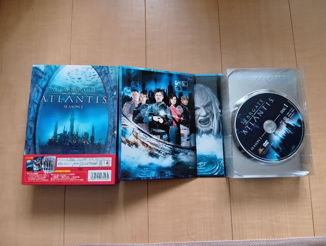スターゲイトアトランティス DVDボックス1巻2巻3巻コンパクトボックス4巻5巻