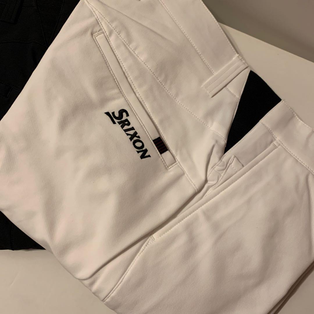 SRIXON メンズパンツ 白 黒