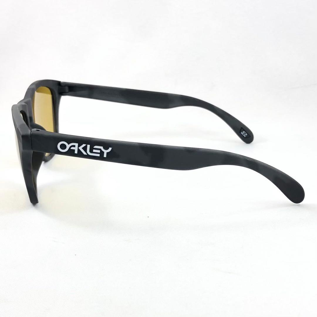 オークリーox8137A-0455偏光イエローサングラスFrogskins