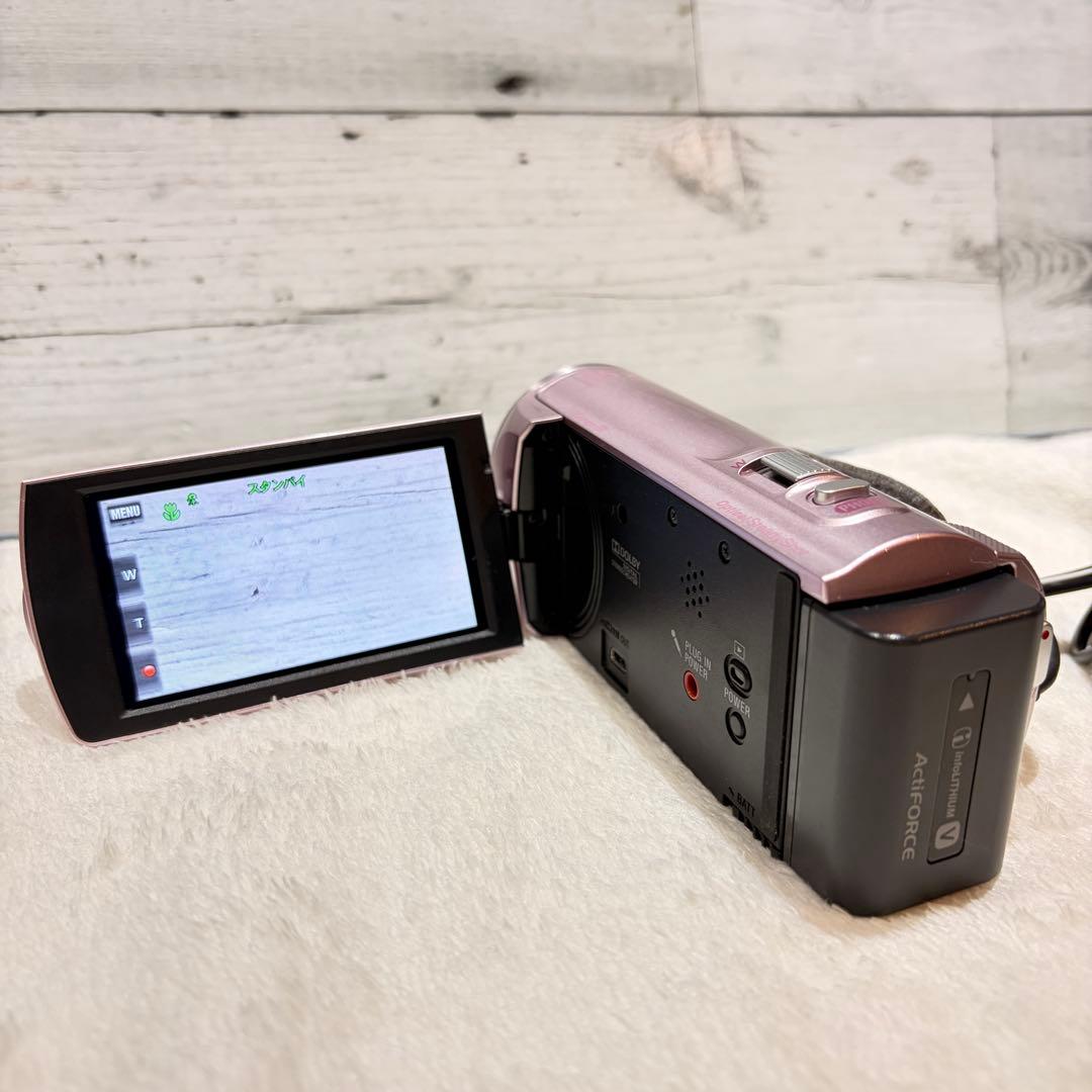 SONY HANDYCAM HDR-CX390 ピンク【動作確認済】