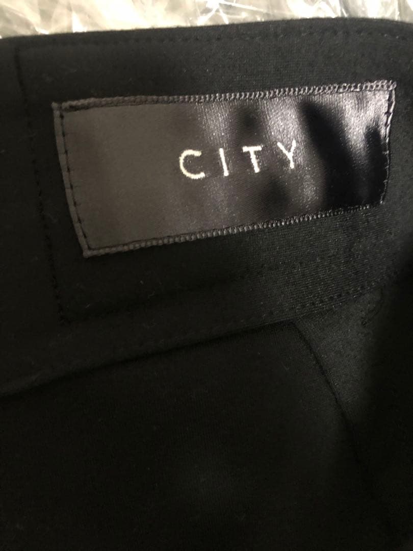 CITY スムースタイトストレッチスカート　日本製