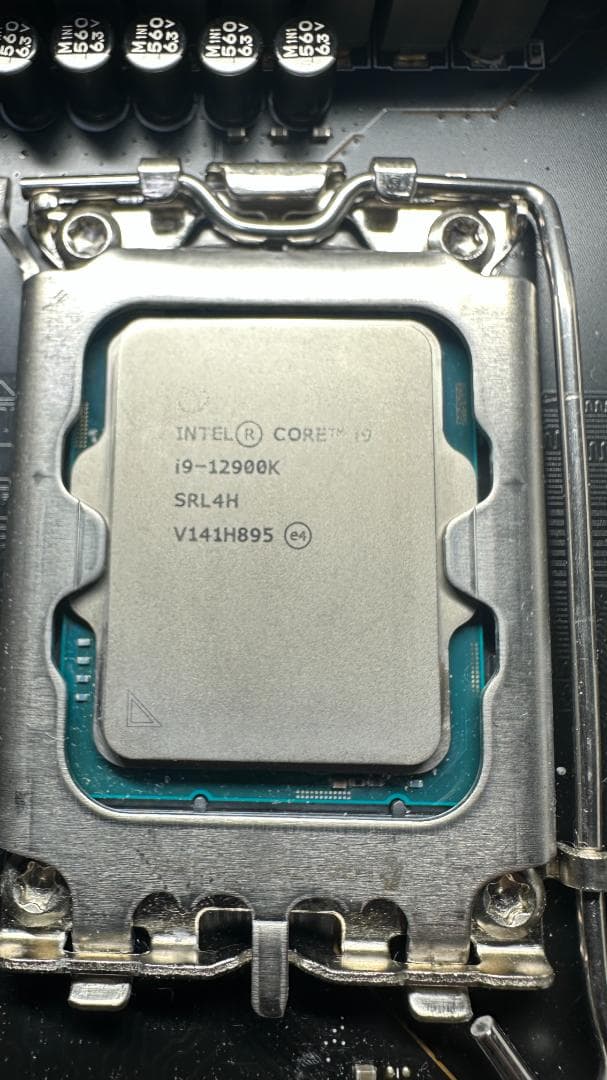 【不具合対象外/美品】Intel Core i9-12900K 定格・低負荷