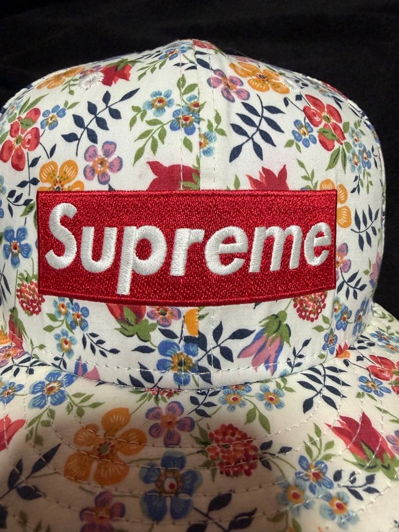 シュプリームニューエラ 59FIFTY 花柄　サイズ : 7 3/8