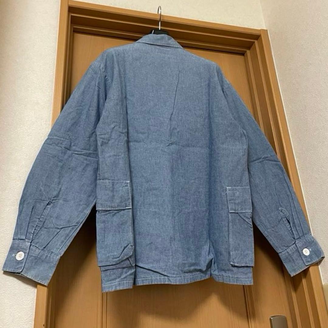 USA製 HAYSTACK シャンブレー カバーオール ジャケット