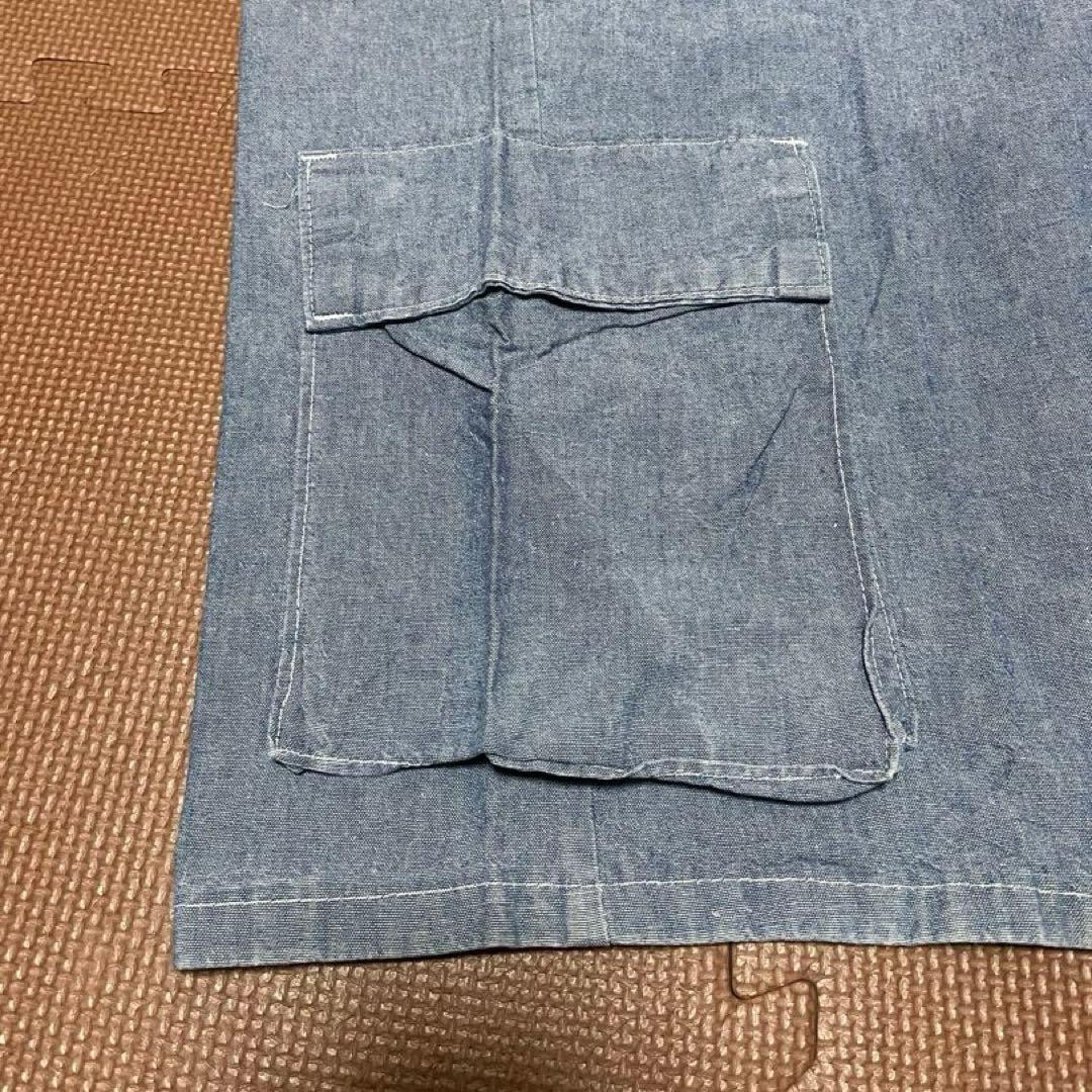 USA製 HAYSTACK シャンブレー カバーオール ジャケット