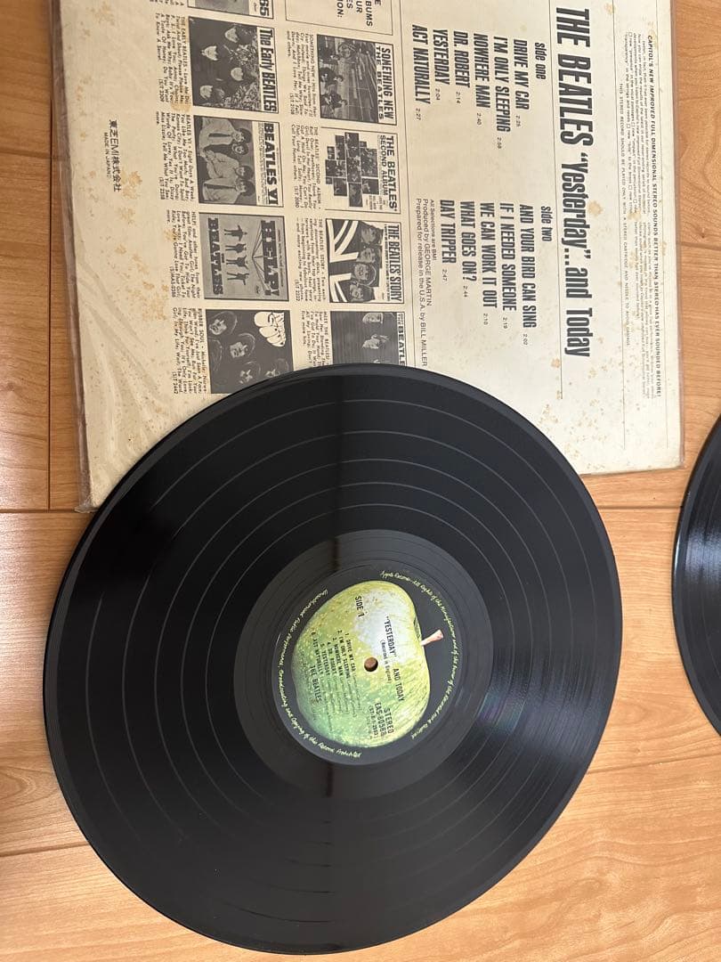 ビートルズ レコード8枚 まとめ売り レトロ 中古品