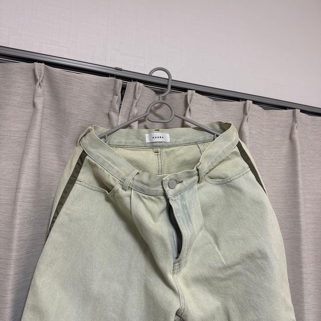 yuuku デニムパンツ ベロアパンツ 2点