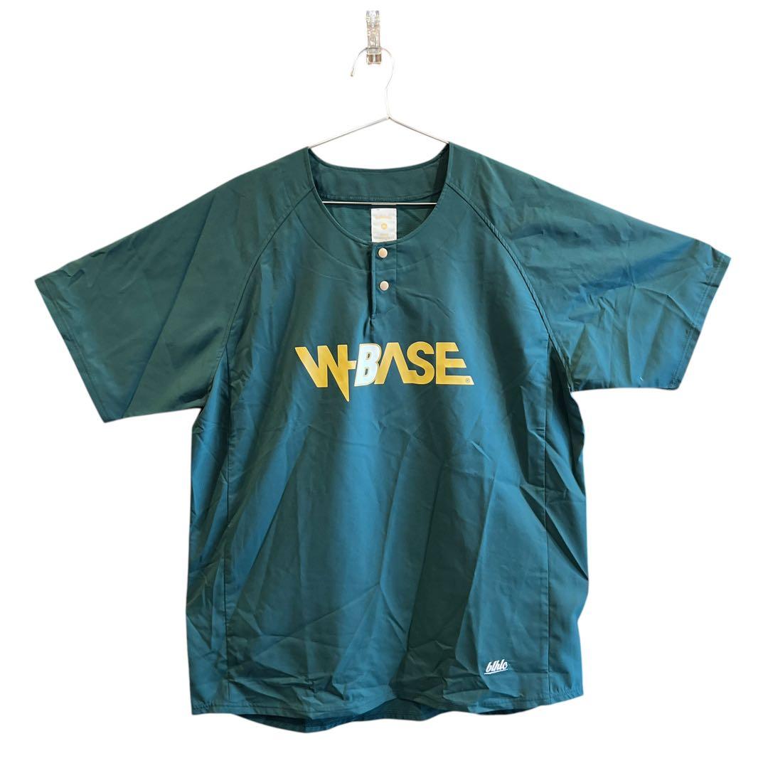 \"ballahollic X W-BASE\"Wネームベースボールシャツ XL
