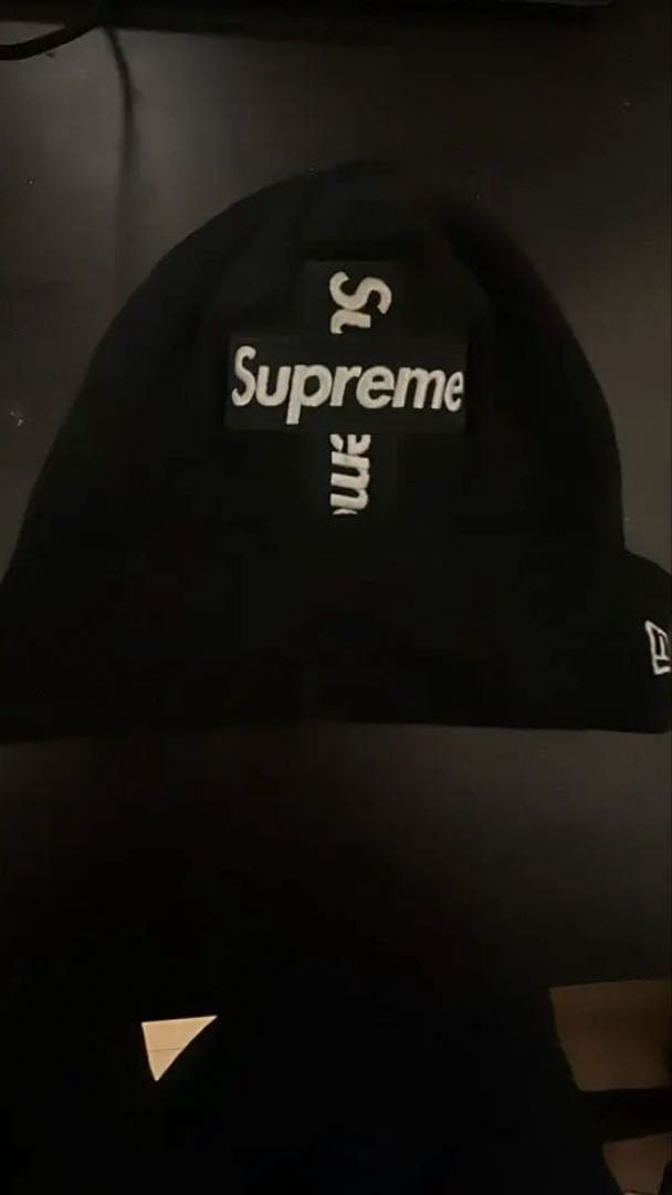 帽子 Supreme cross box logo beanie
