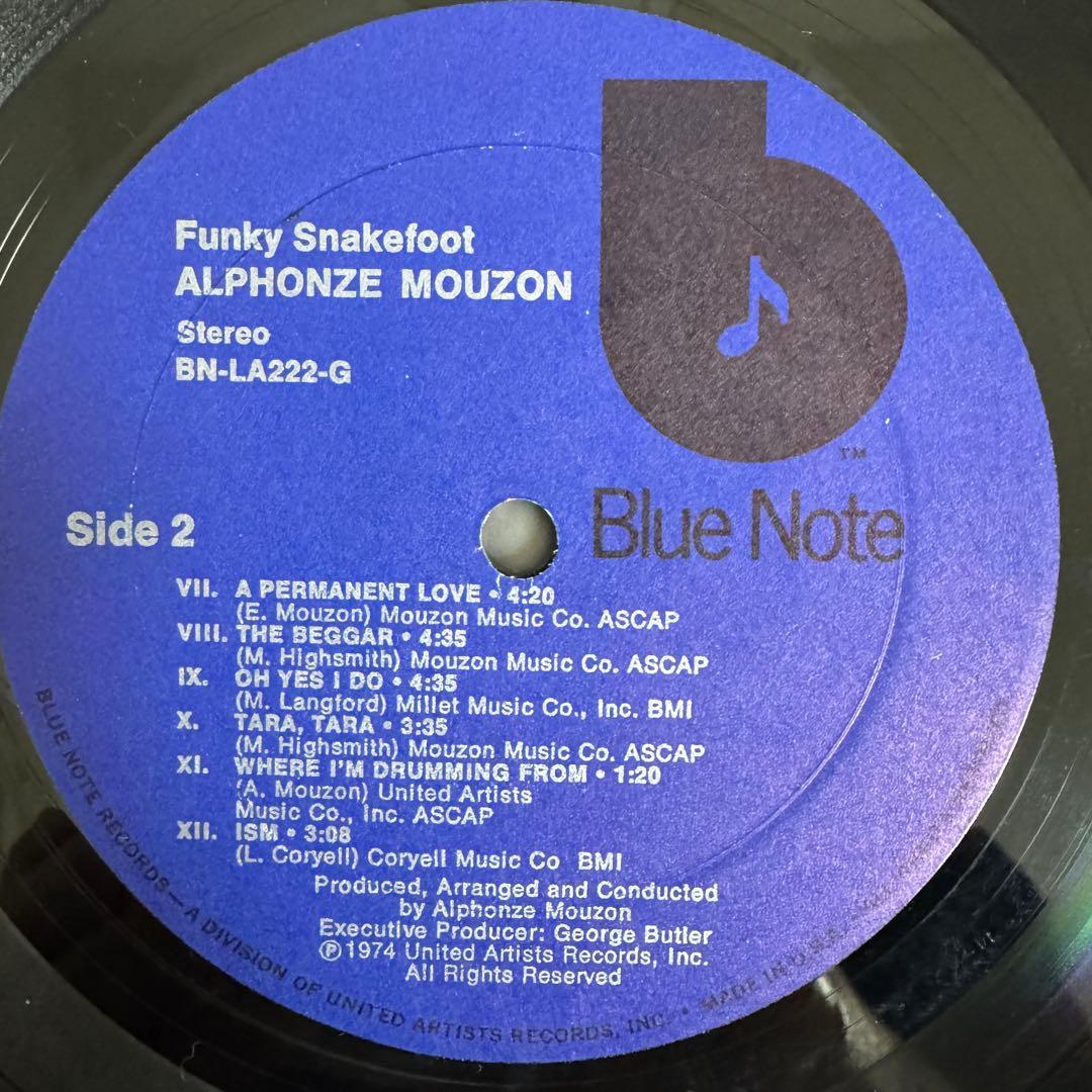 洋楽 Alphonse Mouzon / Funky Snakefoot