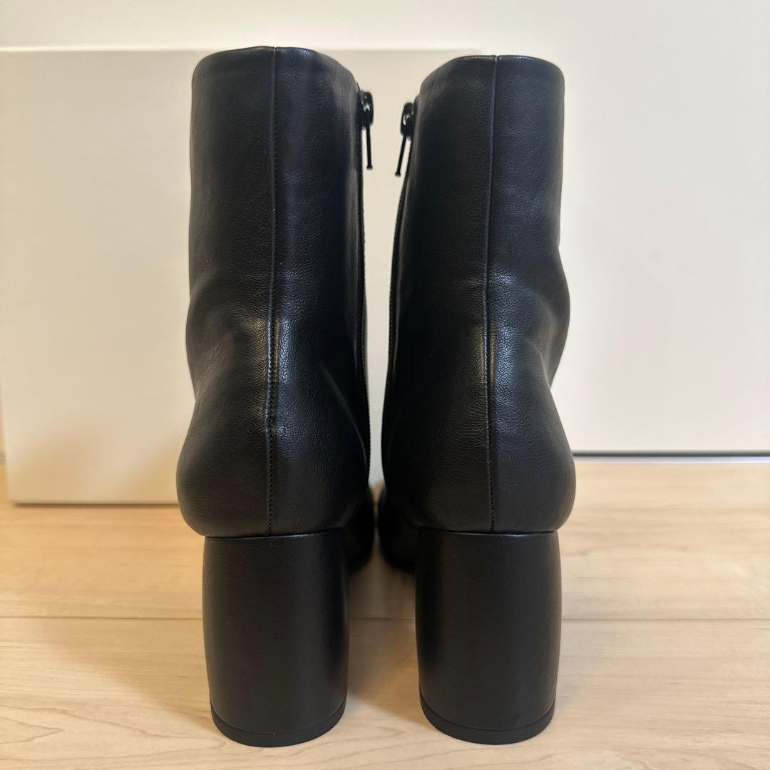 TODAYFUL Square Short Boots ブラック38