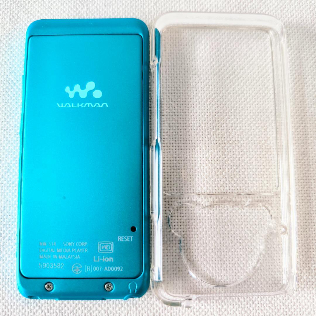 ソニー ウォークマン NW-S14 8G Bluetooth対応 クリアケース付