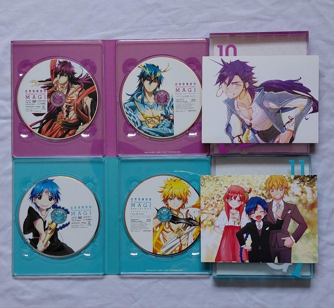 The labyrinth of magic magi マギ　DVD　1期　2期