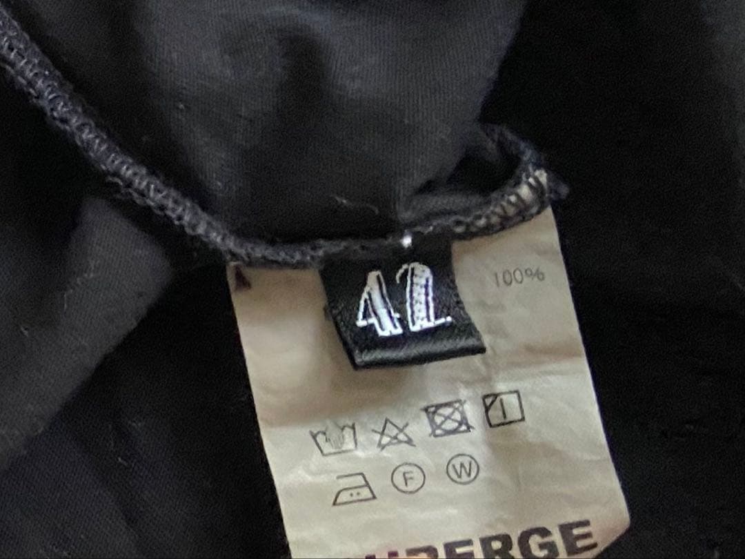 【未使用】AUBERGE オーベルジュ　Tシャツ　ブラック　黒　42 ビームス