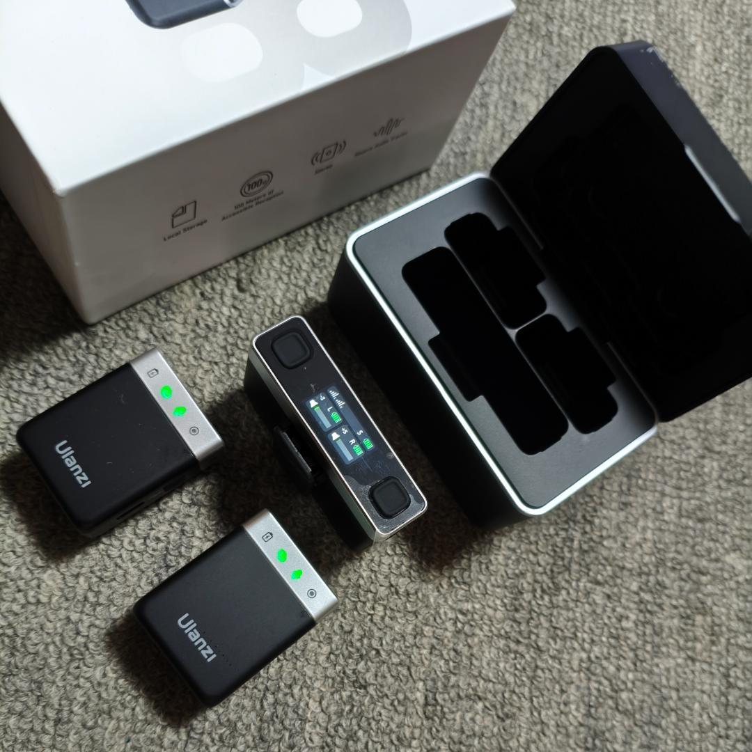 【fssi・小傷あり】Ulanzi AM18 ワイヤレスマイクセット