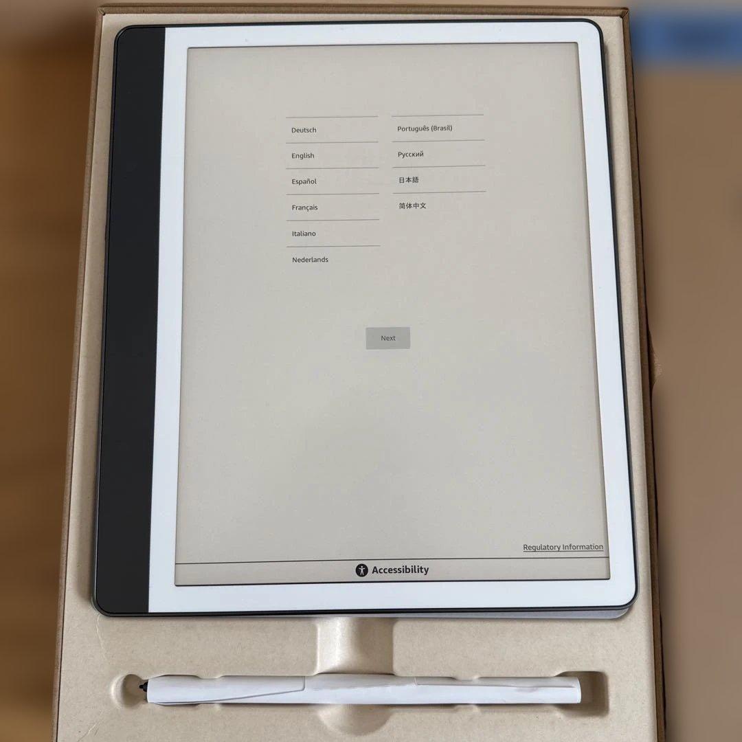 Kindle Scribe 2024年モデル　16GB プレミアムペン付き
