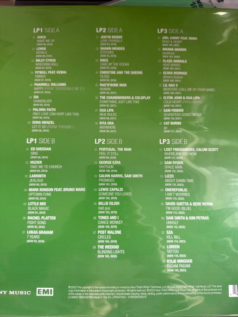 洋楽 NOW That's What I Call Music! '13-'23