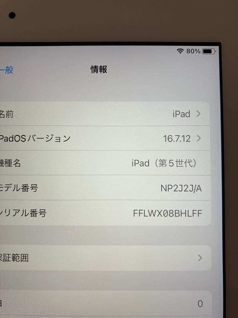 Apple iPad (第5世代) 128GB