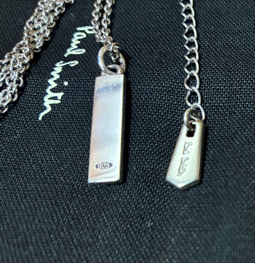 ポールスミス　ネックレス　Bicolor Logo シルバー９２５　新品未使用