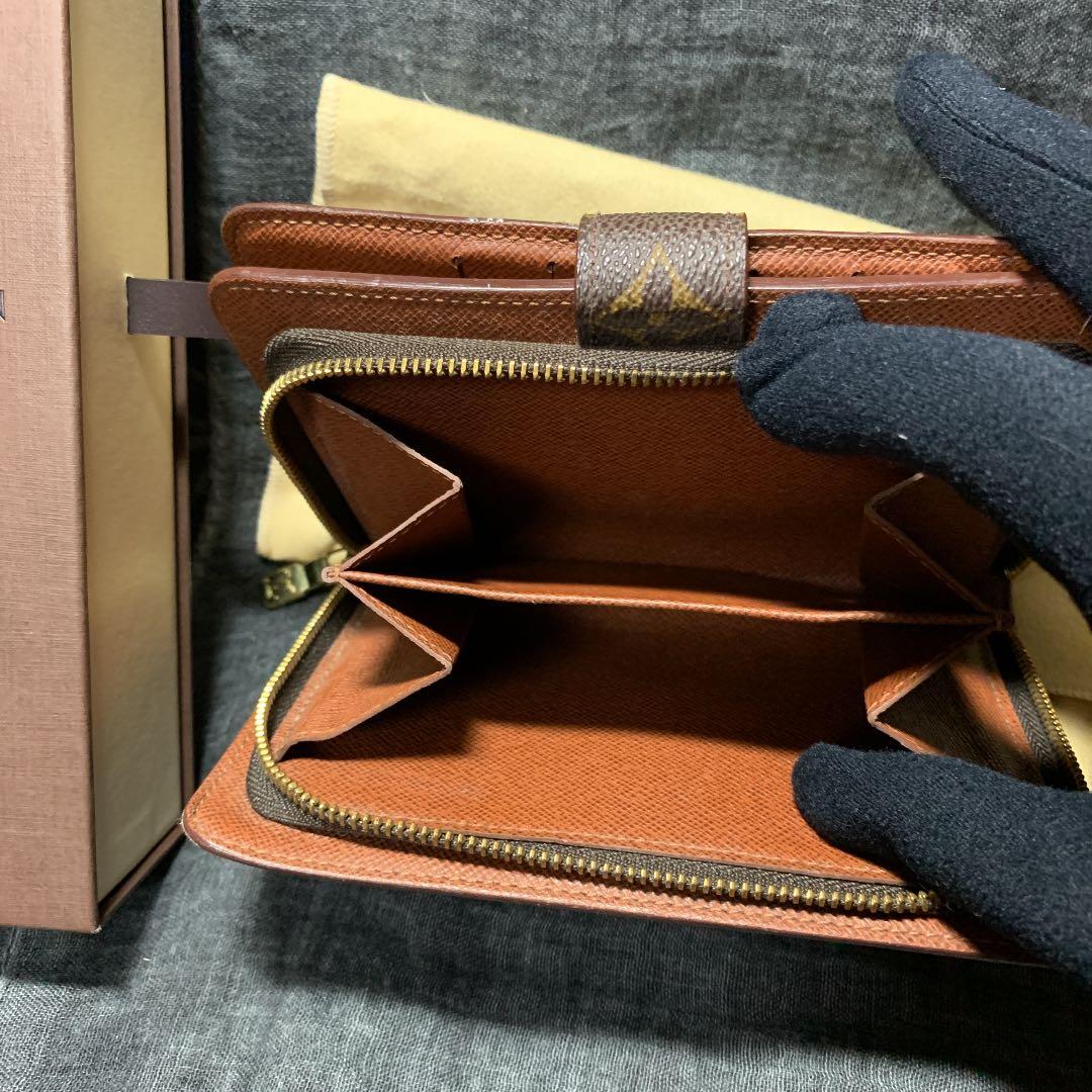 LOUIS VUITTON モノグラムジップ財布