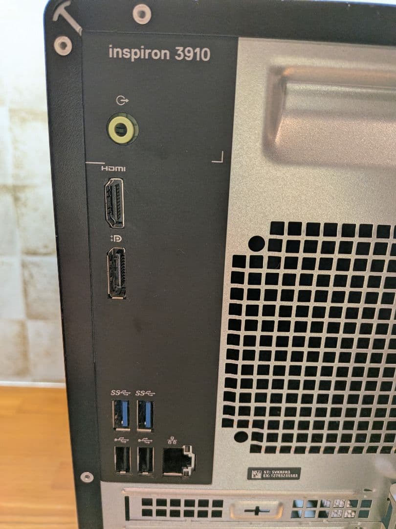 DELL Inspiron 3910 Core i3-12100 メモリ8GB