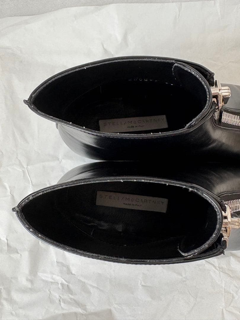 STELLA McCARTNEY ジップショートブーツ