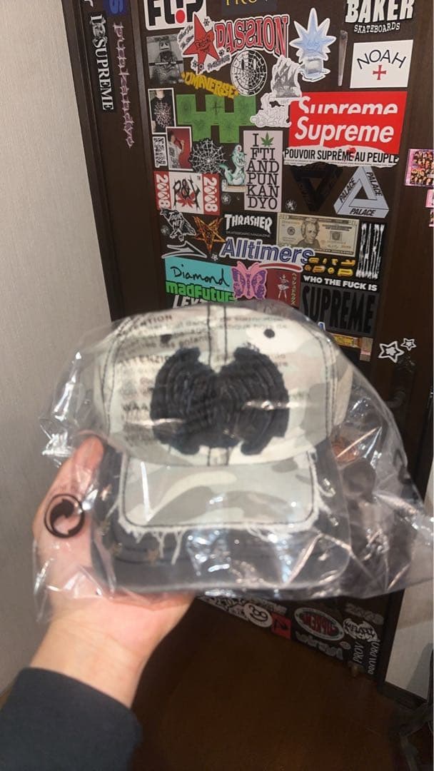 【メルカリ内一点物‼️】ec melodi キャップ