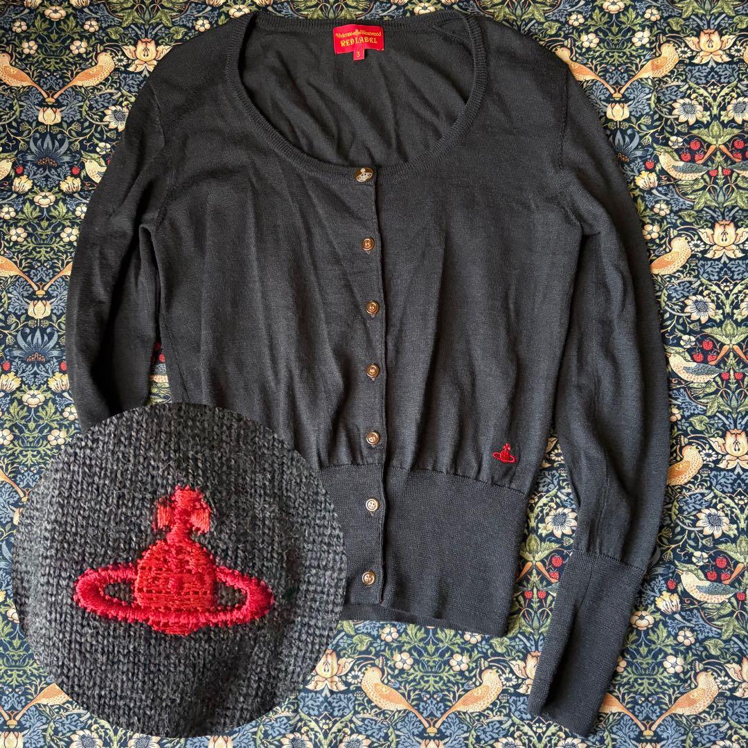 トップス vivienne westwood orb cardigan wool