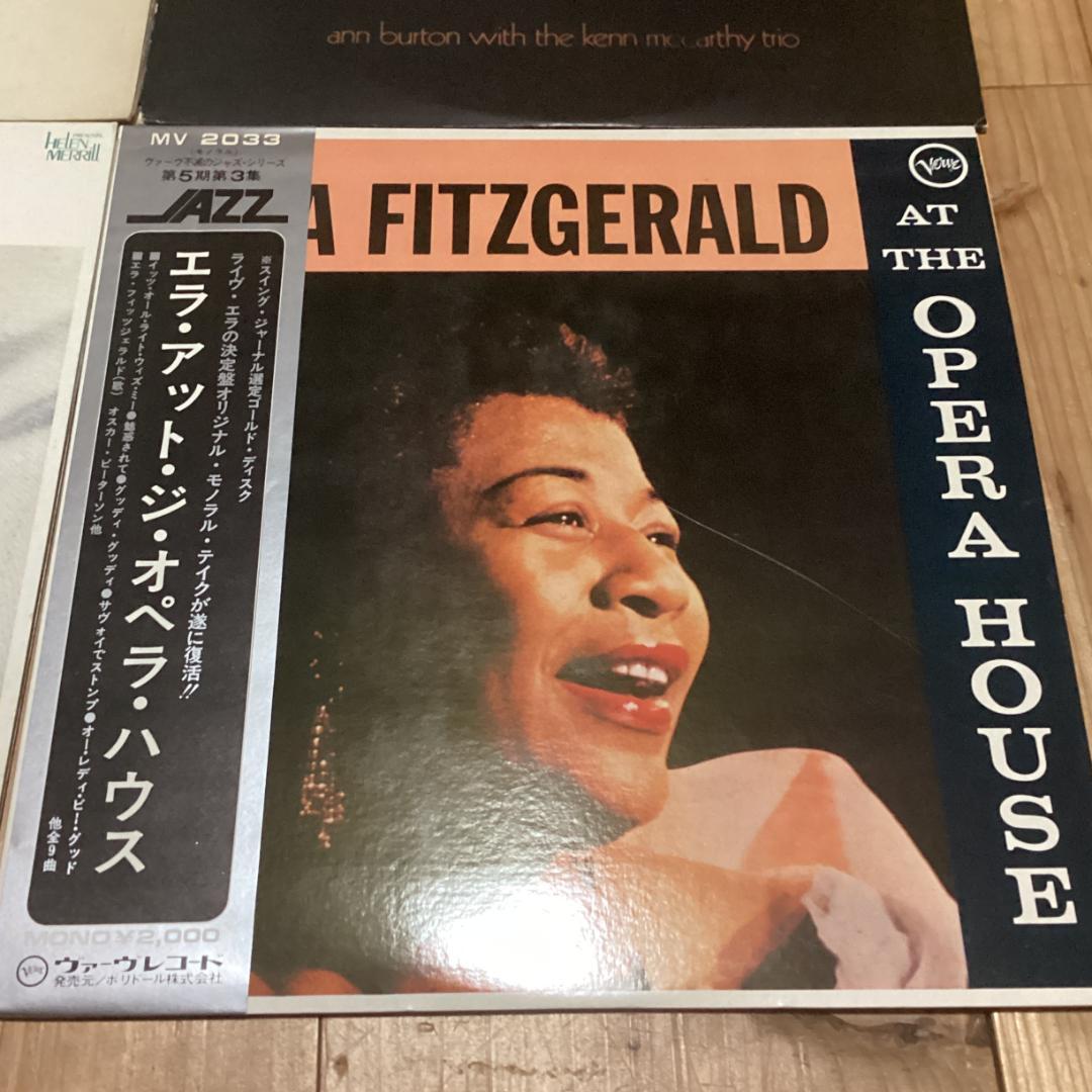 ジャズ【ボーカル】Re1003-6　Jazz レコード 5枚セット