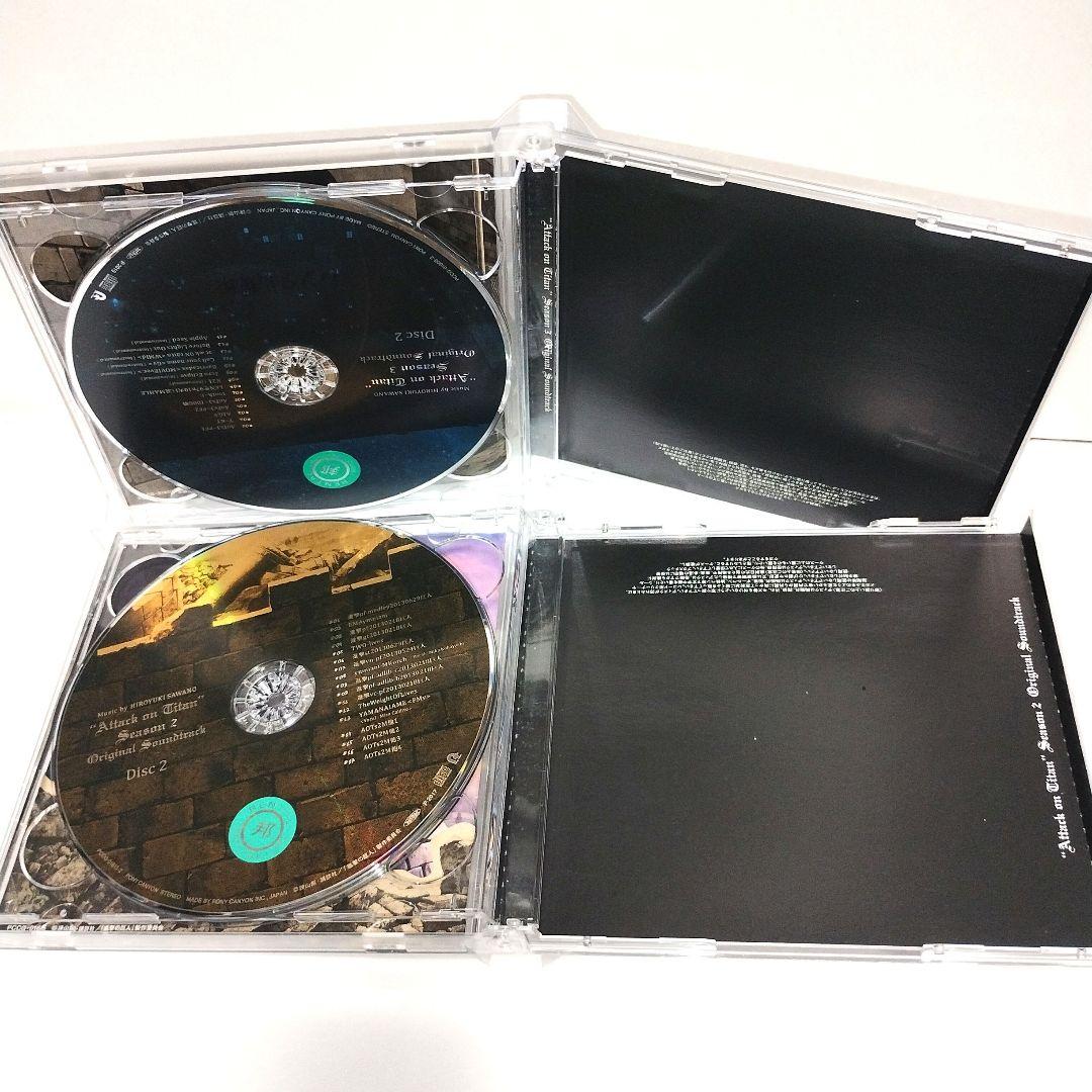 「進撃の巨人」Season①②③セット サントラ CD 澤野弘之