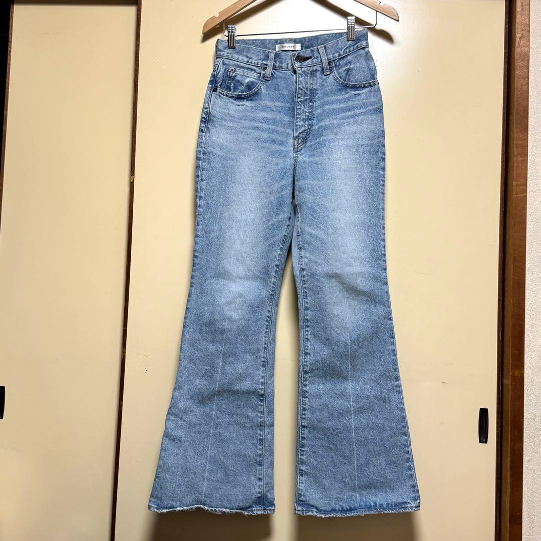 moussy MVS L/BLU FLARE ライトブルー　26インチ