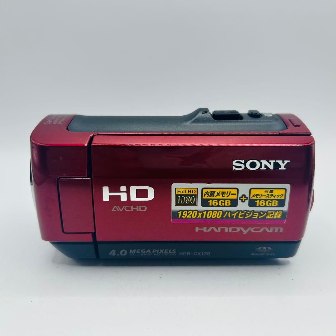 美品　SONY HANDYCAM HDR-CX120 ビデオカメラ