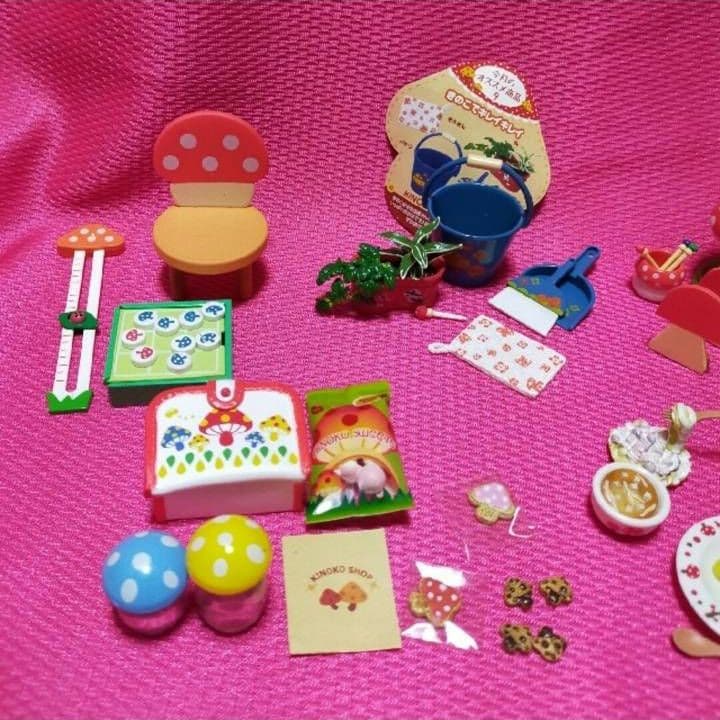 【リーメント】きのこ雑貨店セット