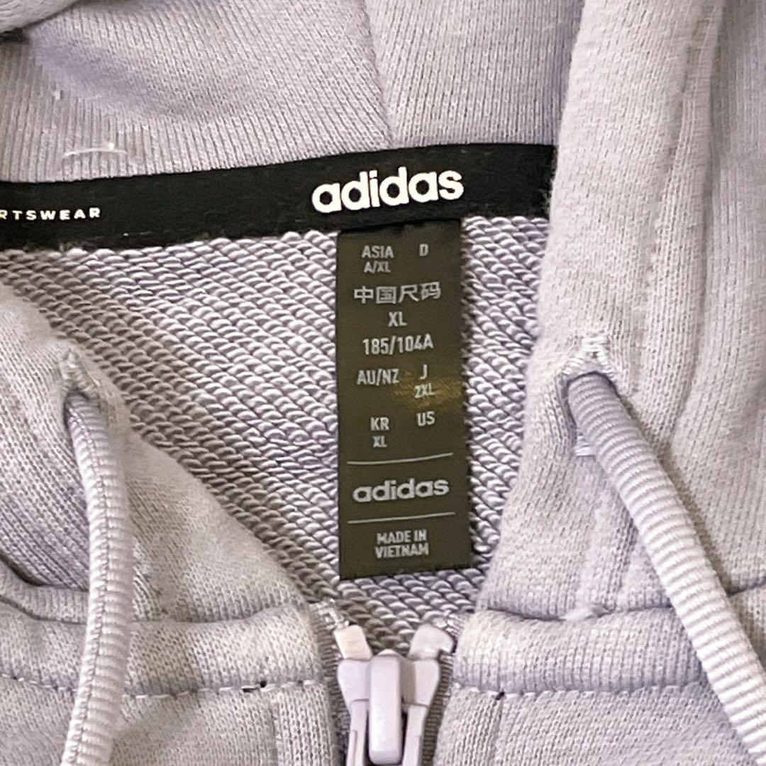 美品　adidas ジャージ上下セット パープル/ネイビー