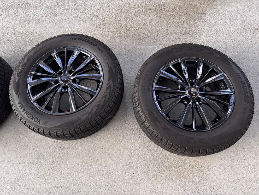 225/65R17 スタッドレス 4本セット ヨコハマタイヤ レオニスvx