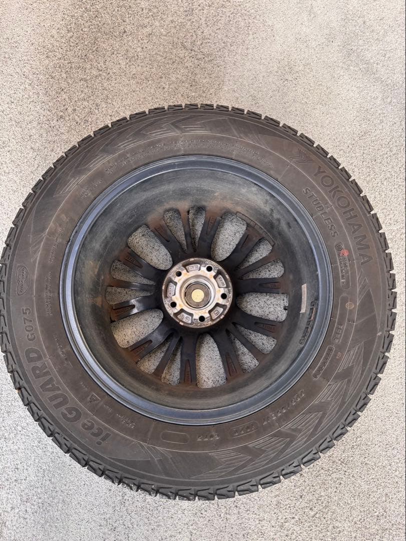 225/65R17 スタッドレス 4本セット ヨコハマタイヤ レオニスvx