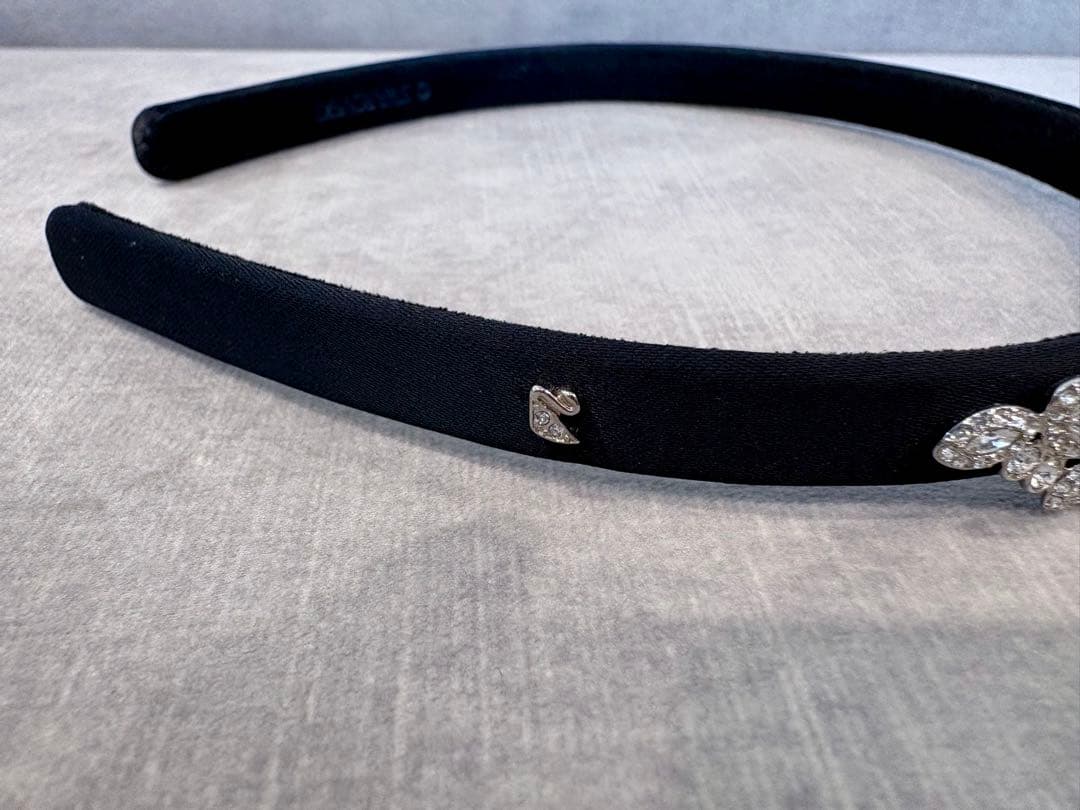 【美品】SWAROVSKI スワロフスキー　カチューシャ