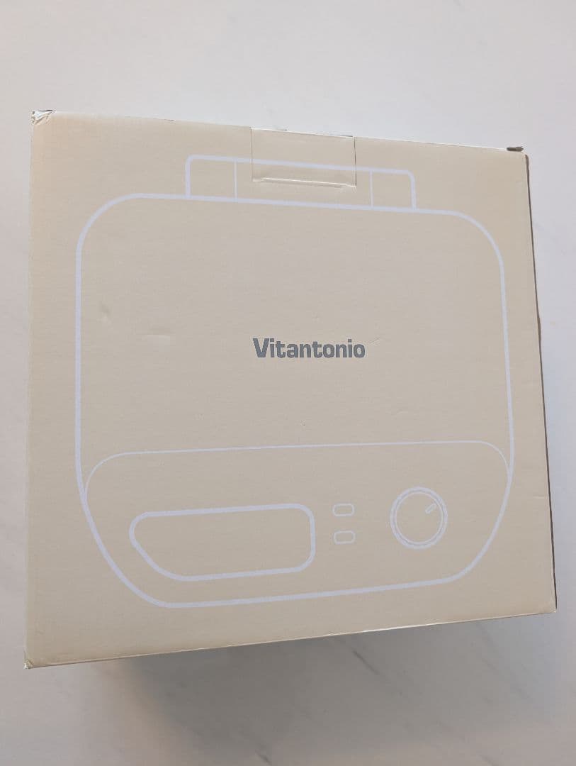Vitantonioワッフル・ホットサンドメーカー 魚型（たい焼き）プレート付き