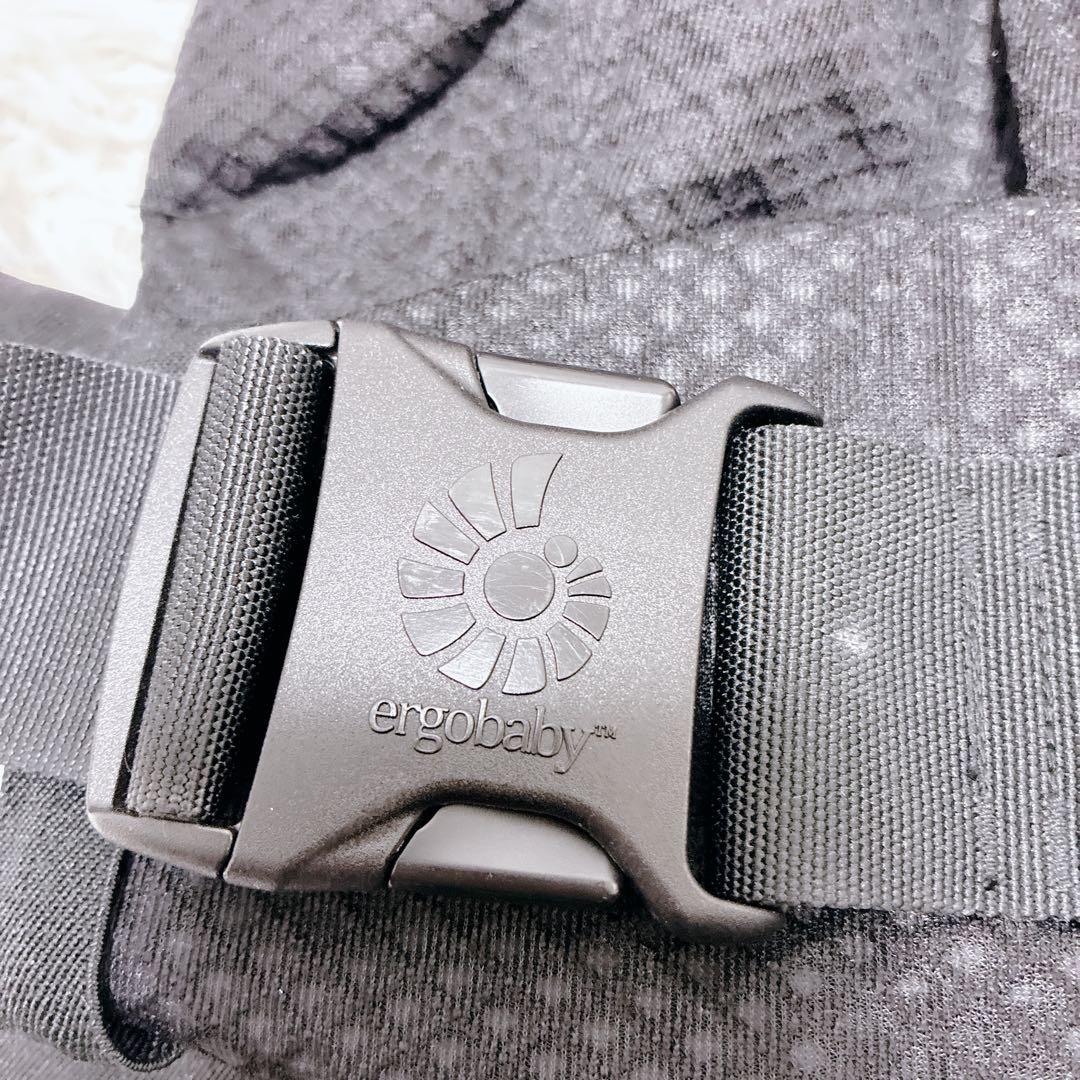 美品 ergobaby エルゴ OMNIBREEZE 抱っこ紐 ブラック